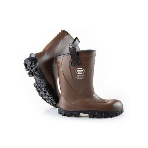 Bottes de s&eacute;curit&eacute; RIGLITEX S5 MARRON NOIR