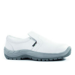Mocassins de s&eacute;curit&eacute; homme PLUTONE S2 SRC BLANC Gap