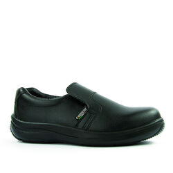 Mocassins de s&eacute;curit&eacute; femme EBANITE S2 SRA NOIR Gap