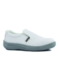 Mocassins de s&eacute;curit&eacute; femme STELLA S2 SRA BLANC Gap